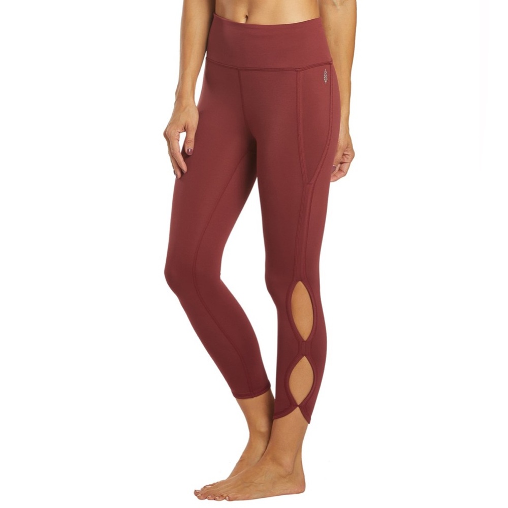 Free People Movement High Rise Infinity Yoga Leggings Gray Size Small - Picture 5 of 5